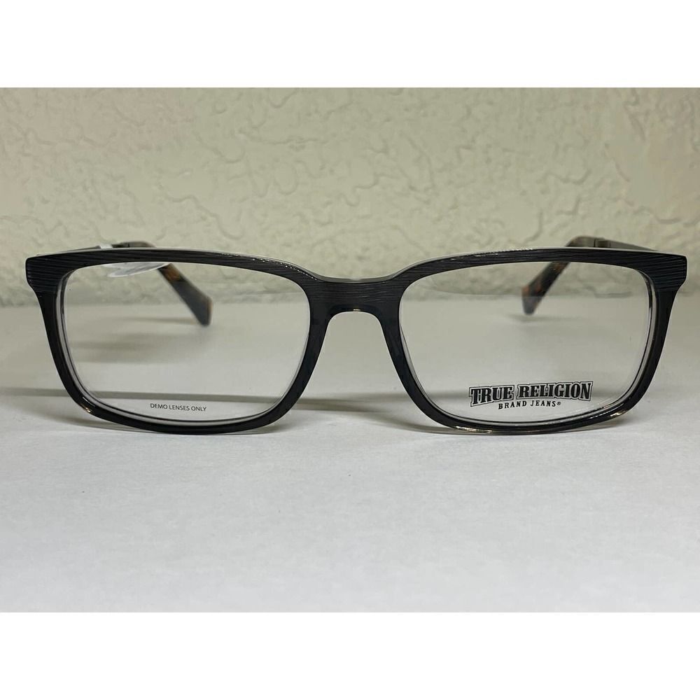Nwt True Religion Eyeglass Frames T007 FW540 54/17/140 Black RETAIL $114
